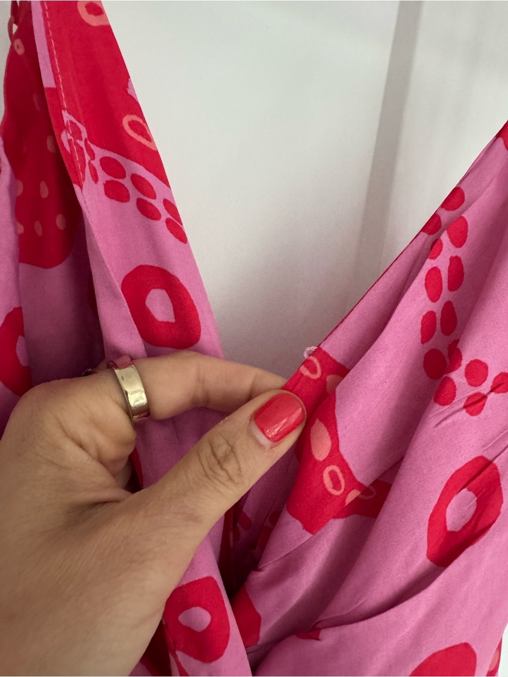 FARM Rio Pink Paisley Maxi Slip Dress - Picture 4 of 4